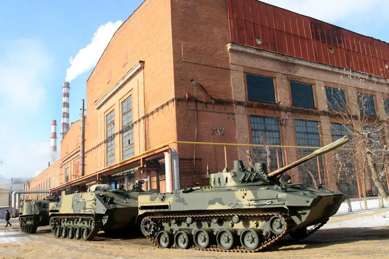 ОАО КурганмашзаводБМД-4 для десантных войск. Курган