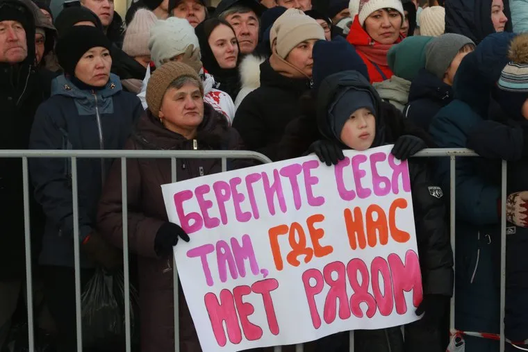 Отправка мобилизованных. Тюмень 