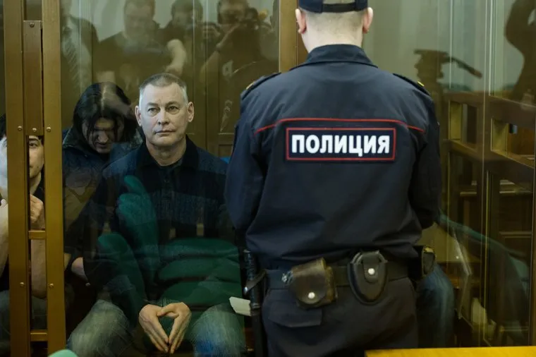 Экс-мэр Миасса Виктор Ардабьевский на предварительном слушании в Мосгорсуде. Москва, ардабьевский виктор