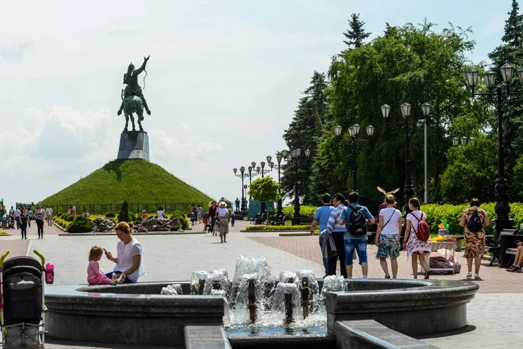Пресс-тур в Уфу по объектам, построенным к ШОС и БРИКС в 2015 году. Уфа