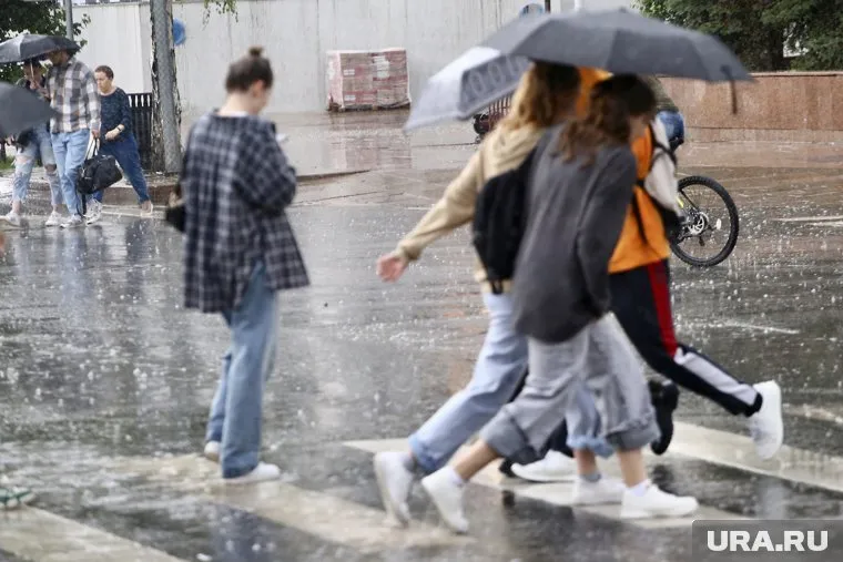 Ливни начнутся в 5 часов утра и продлятся до вечера