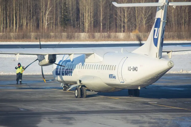 Аэропорт. Ханты-Мансийск., UTair, аэропорт ханты-мансийск, юграавиа, ютейр