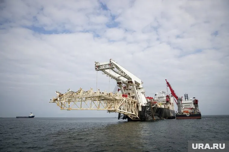 Укладка газопровода уже началась на территории Финляндии