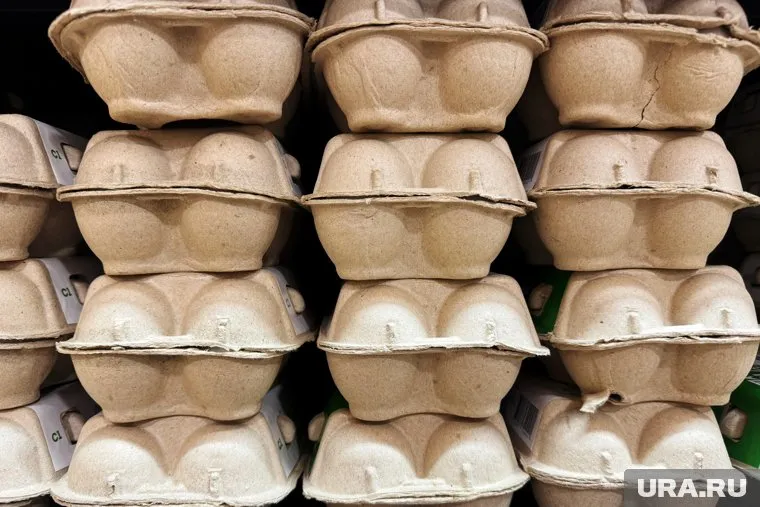 Средняя розничная цена яиц за год увеличилась более чем на 40%