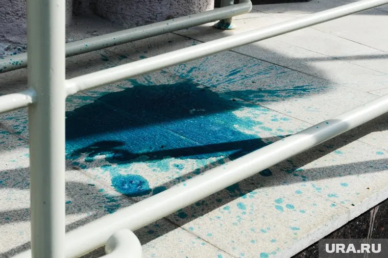 Зеленка пролилась в кармане, что помогло вовремя заметить нарушительницу