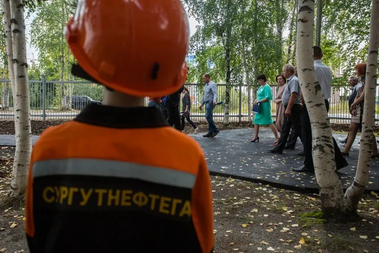 Визит губернатора ХМАО Натальи Комаровой в Сургутский район. Сургут