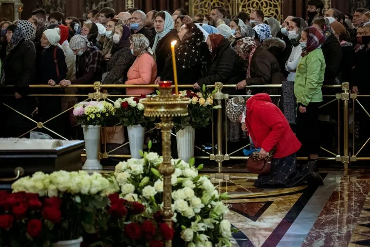 Прощание с Дмитрием Смирновым. Москва