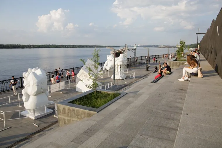 Городская набережная. Пермь