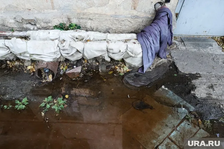 В Кургане многоквартирные дома забыли подключить к центральной канализации