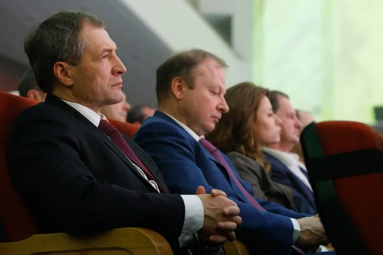 Торжественное собрание, посвященное 85-летию со дня образования Свердловской области. Екатеринбург.