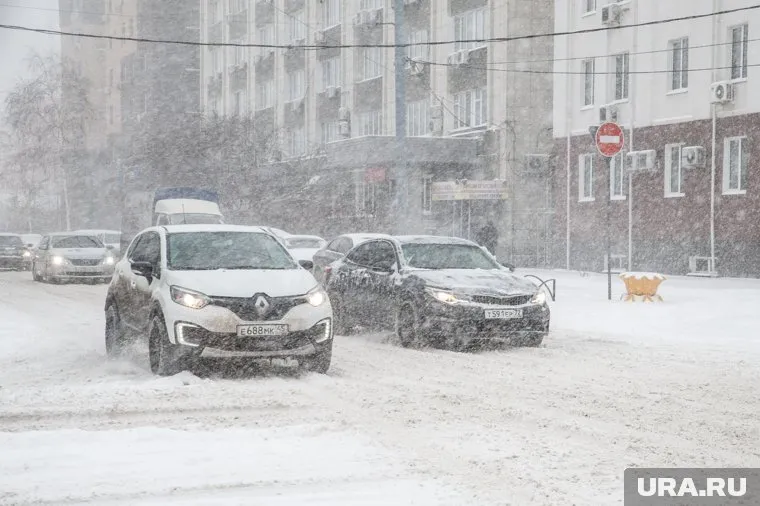 В городе ожидается метель и сильный ветер