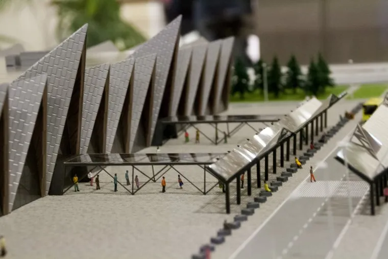 Макет реконструкции Аэропорта Новый Уренгой, аэропорт, макет, новый уренгой