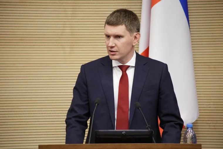 Решетников Максим представил доклад на заседании законодательного собрания. Пермь