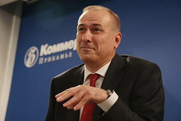 Пресс-конференция кандидата в губернаторы Пермского края Константина Окунева. Пермь, Окунев Константин