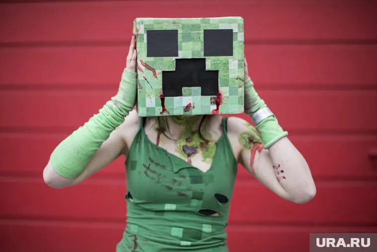 На квесте по игре Minecraft придется сражаться с монстрами, чтобы достичь цели