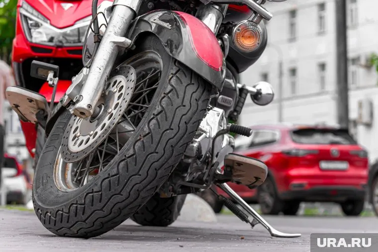 Подросток на мотоцикле нарушал ПДД в Кургане