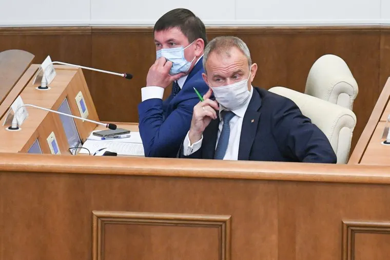 Первое заседание депутатов восьмого созыва Законодательного собрания СО. Екатеринбург