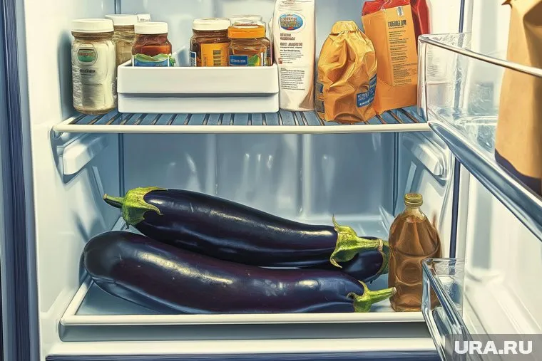 Если просто положить баклажаны в холодильник, то вскоре они начнут портиться