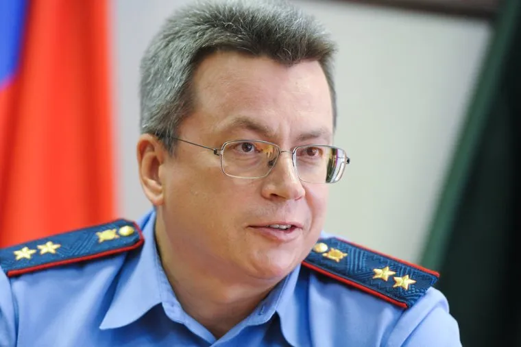 Начальник следственного управления СКР по Челябинской области Петр Решетников. Челябинск 