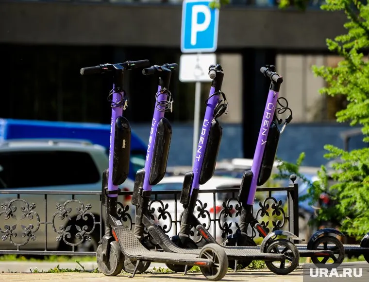 В некоторых местах Челябинска самокаты будут останавливаться сами