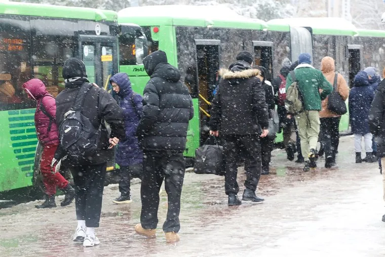 Снежный город. Тюмень