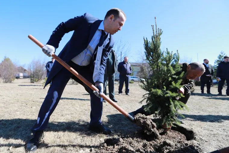 Визит врио губернатора Шумкова Вадима в Шатровский район