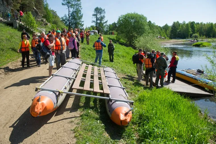 Сплав Игоря Холманских по Чусовой. Слобода