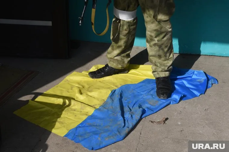 К украинскому флагу в ДНР особое отношение