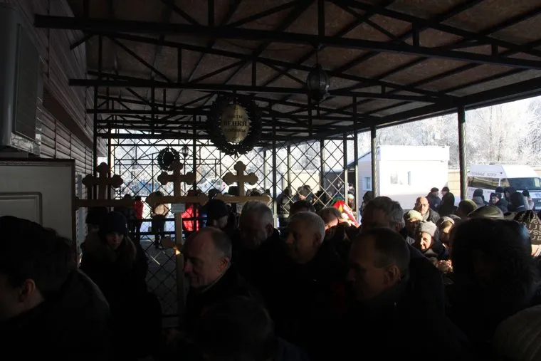 Прощание с семьей Крамаренко. Магнитогорск