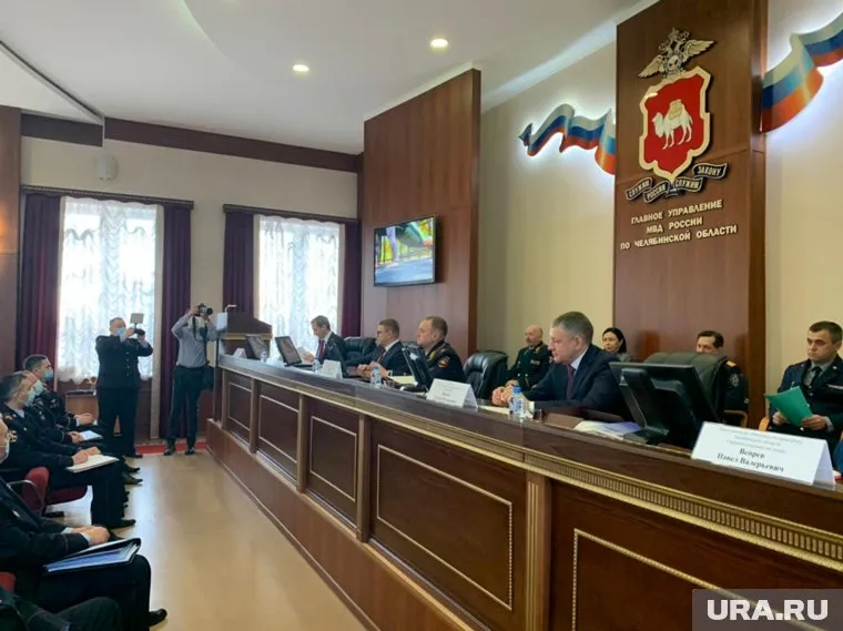 Дмитрий Иванов (первый справа) принял участие в коллегии