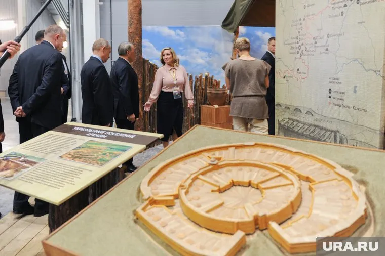 На Аркаим приезжали Владимир Путин и Нурсултан Назарбаев