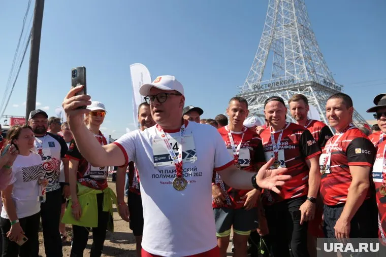 Текслер принимает участие в забеге впервые