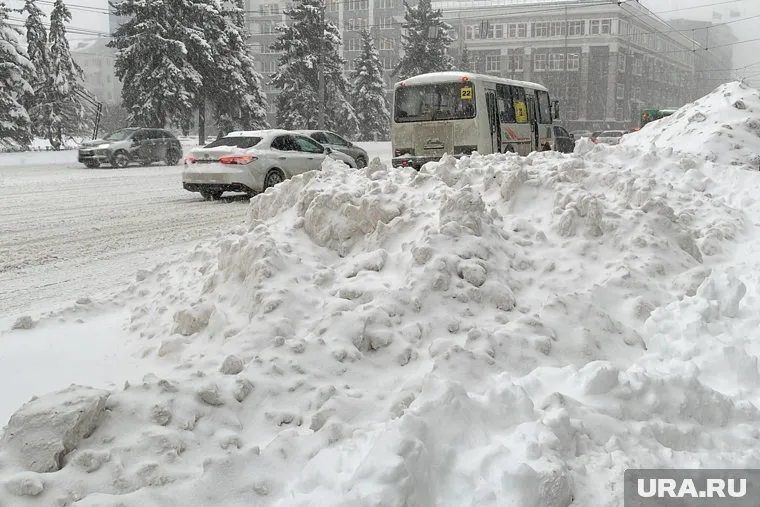 Челябинскую область накрыл сильнейший циклон