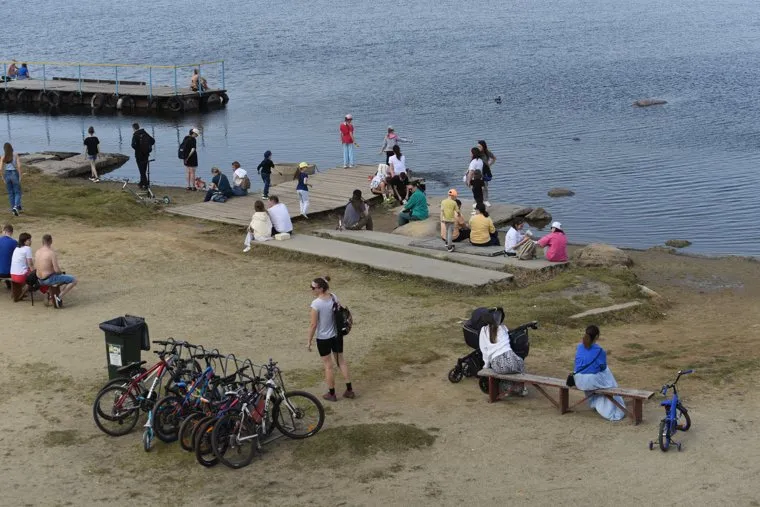 Самый жаркий день в апреле. Екатеринбург