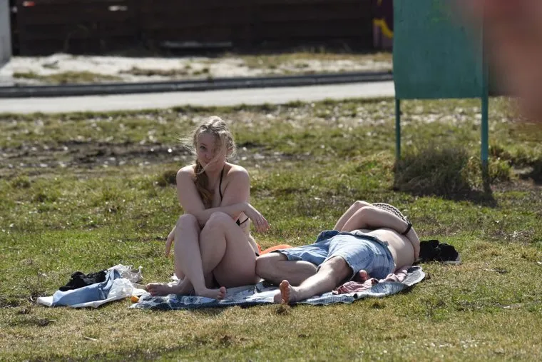 Самый жаркий день в апреле. Екатеринбург