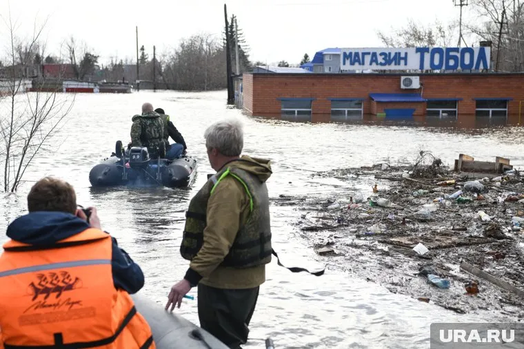 Уровень воды в Тоболе составляет 987 см