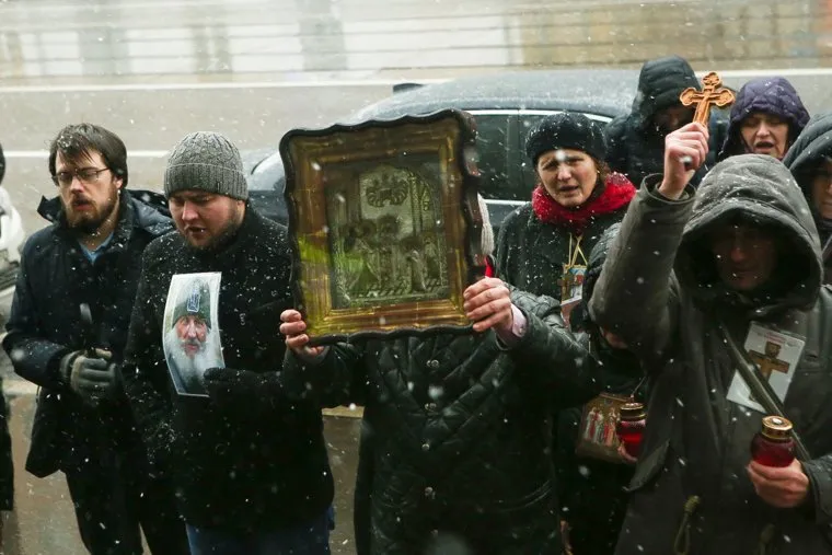 По приговору отцу Сергию. Москва