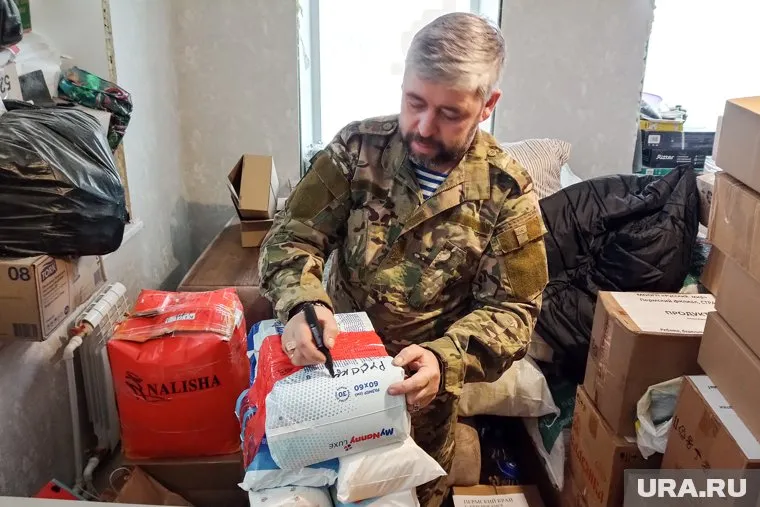 Машина с грузом выехала в зону проведения спецоперации