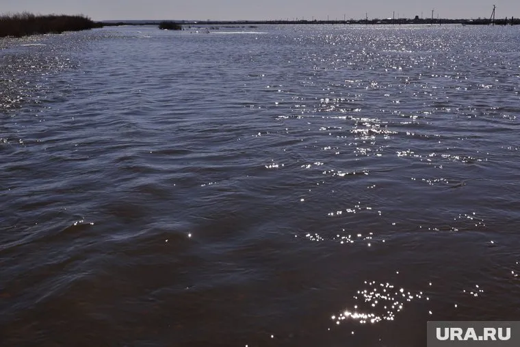 В Казанском отмечается стабильное снижение уровня воды