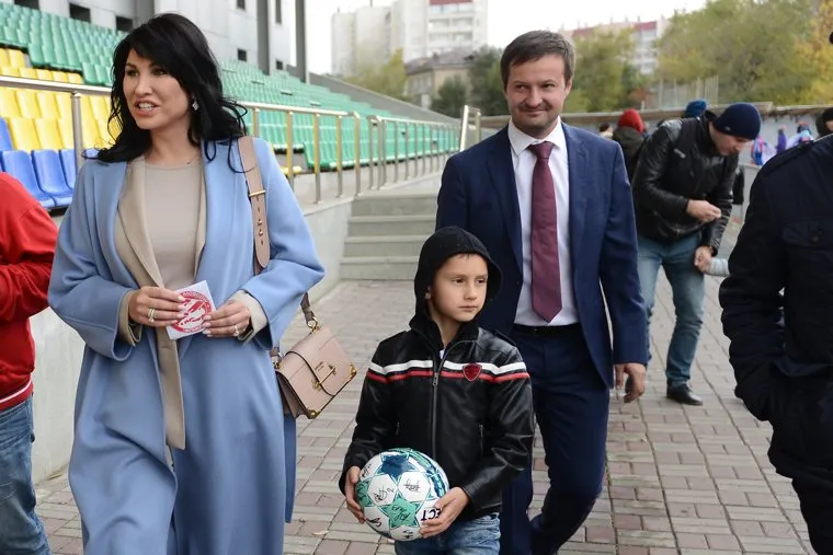 Ирина Текслер на открытии фестиваля детского дворового футбола Метрошка. Челябинск