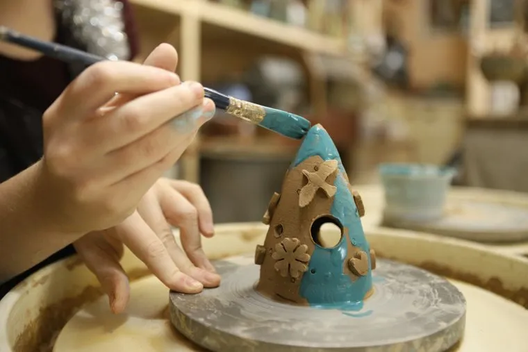 Гончарная мастерская. МК по изготовлению новогодних подсвечников. Курган