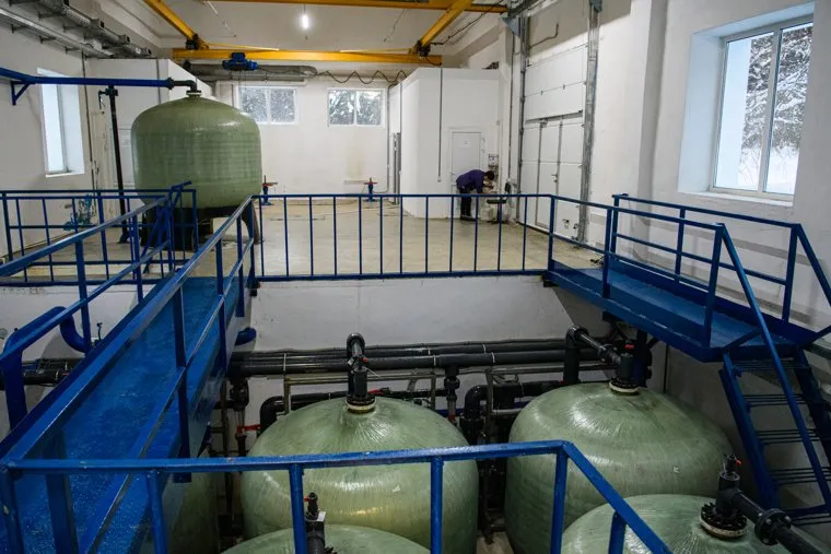 Водозабор города Ивделя. Свердловская область, Ивдель