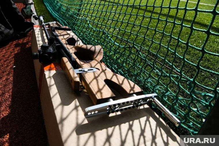 Подаренные винтовки специальной серии, выполнены на базе МР-61