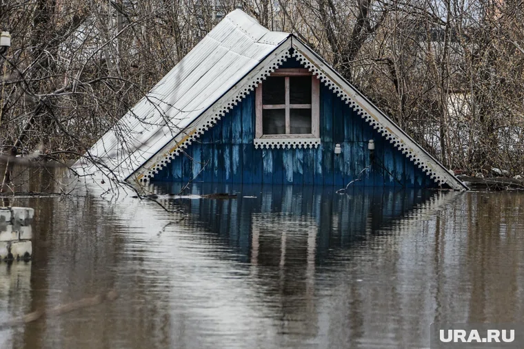 Женщина с четырьмя детьми лишилась дома из-за паводка в Кургане, а муж умер в Узбекистане