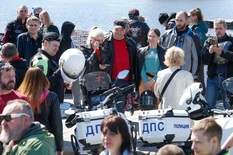 Открытие сезона байкеров. Екатеринбург