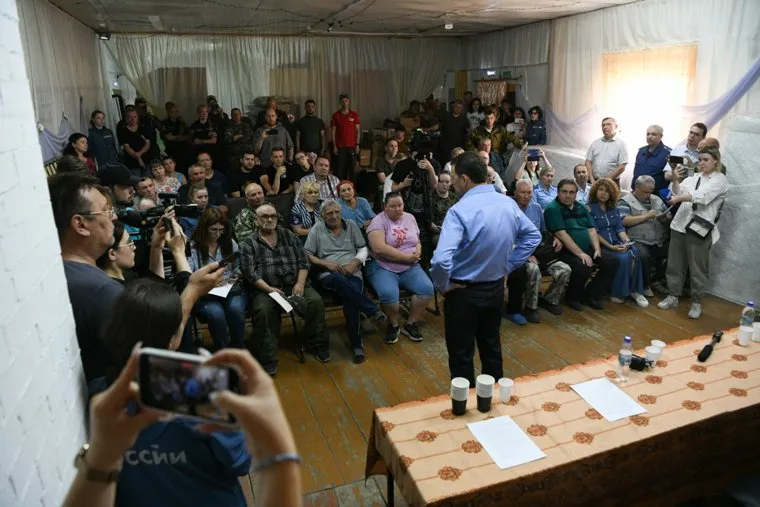 Последствия пожара в селе Шайдуриха. Свердловская область