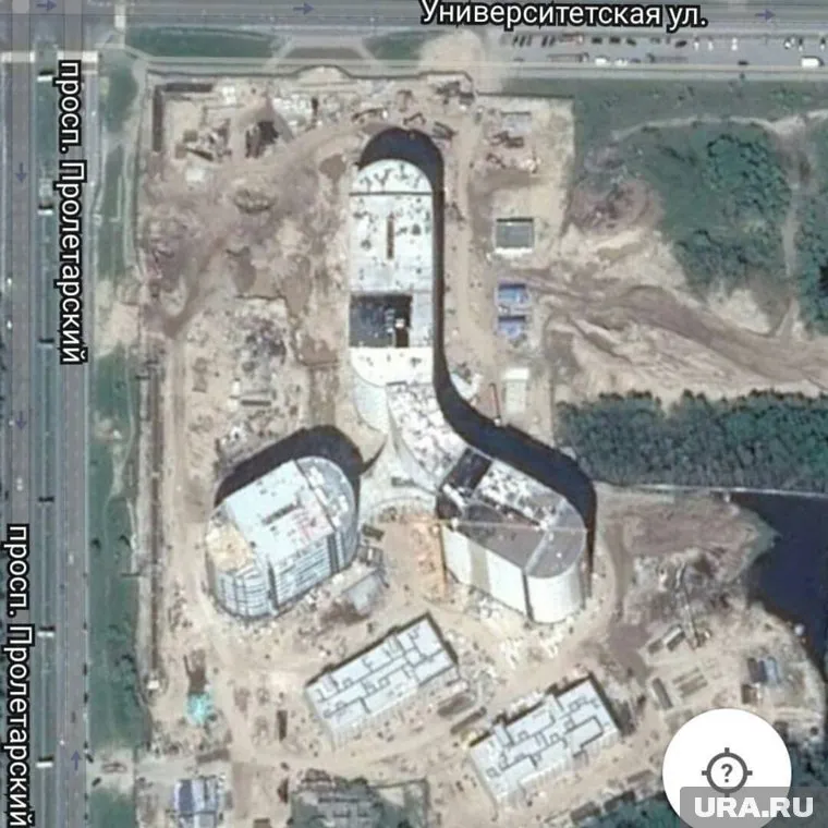 Жителей ХМАО поразил вид сверху перинатального центра в Сургуте