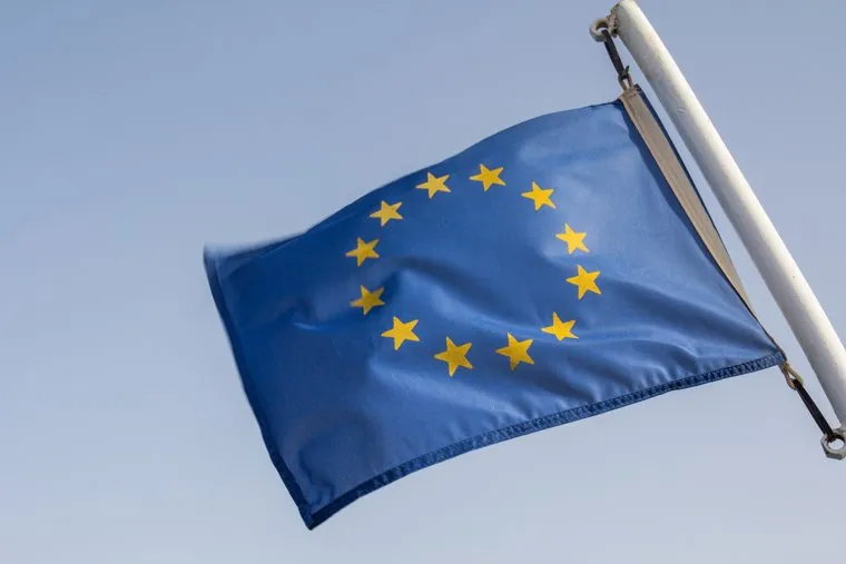 Клипарт. Греция. Крит., флаг евросоюза