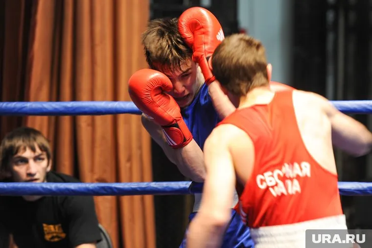 Спортсмен получил травму во время поединка, но судья разрешил возобновить бой