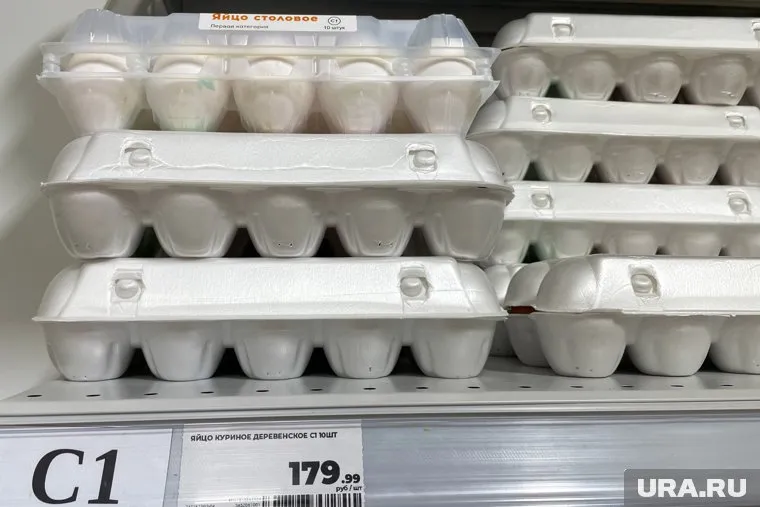 Максимальная стоимость яиц в декабре достигла 179,9 рублей за десяток